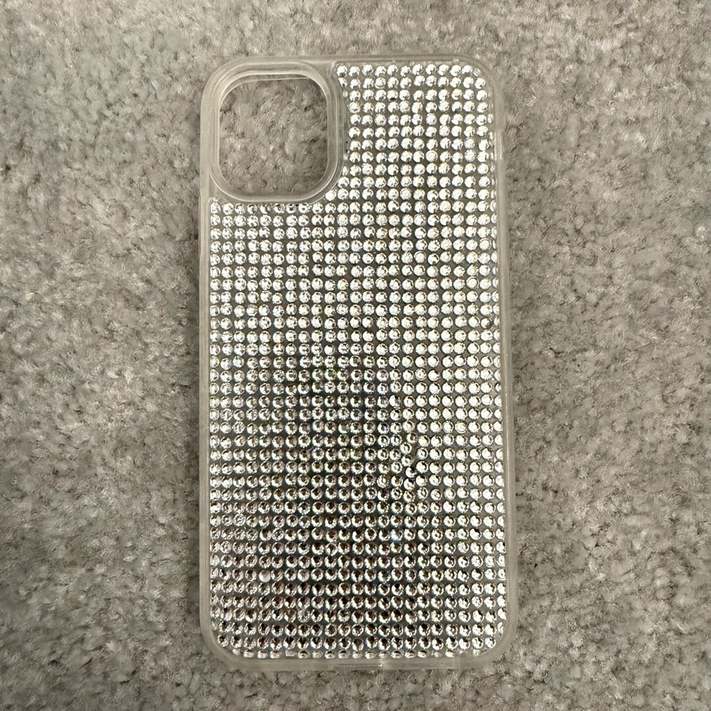 Silver Rhinestone iPhone 11 Case